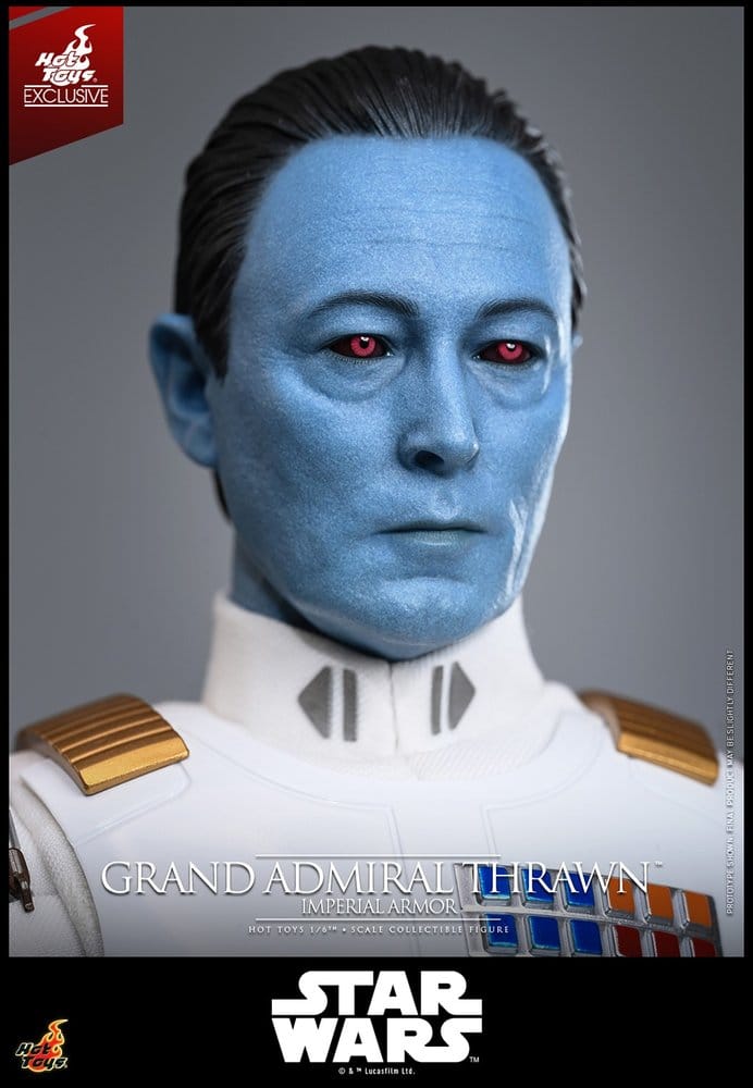 Star Wars: Rebels Television Masterpiece Action Figure 1/6 Grand Admiral Thrawn (Imperial Armor) Hot Toys Exclusive