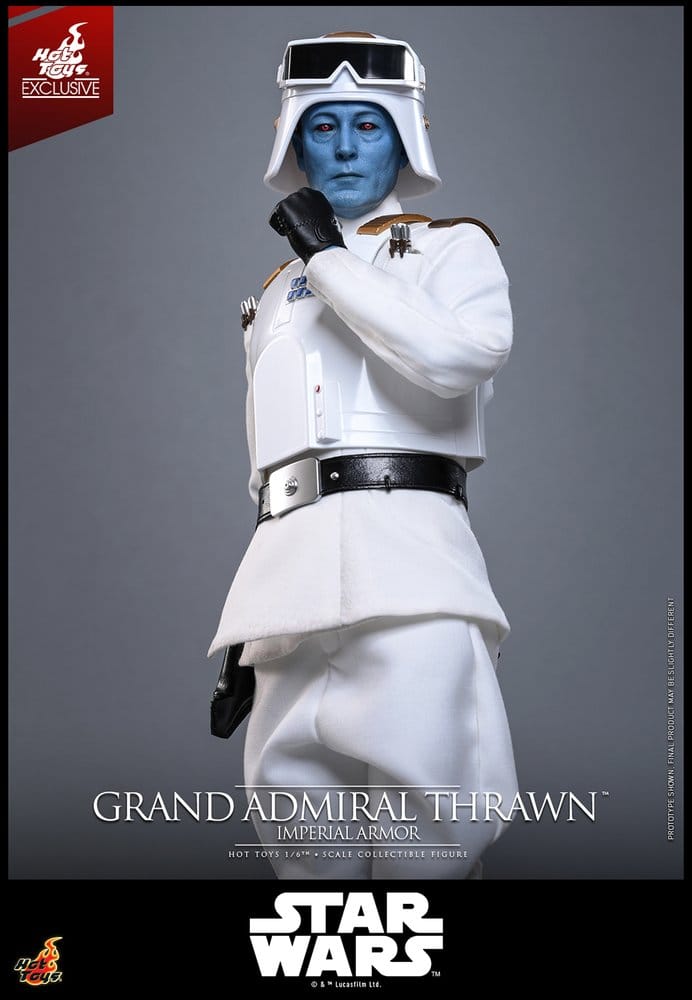 Star Wars: Rebels Television Masterpiece Action Figure 1/6 Grand Admiral Thrawn (Imperial Armor) Hot Toys Exclusive