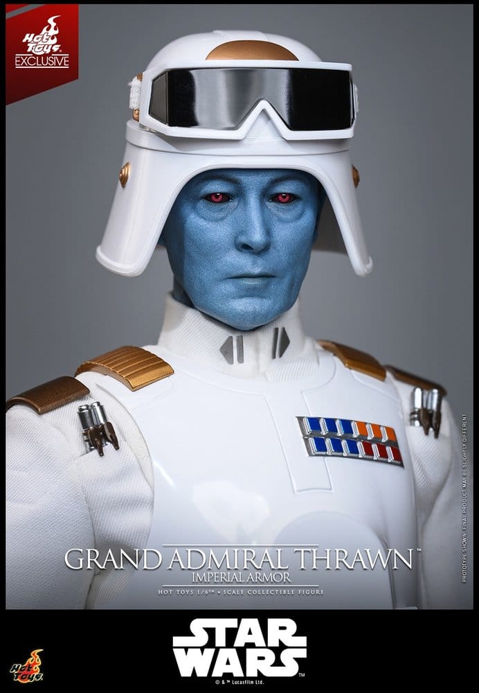 Star Wars: Rebels Television Masterpiece Action Figure 1/6 Grand Admiral Thrawn (Imperial Armor) Hot Toys Exclusive