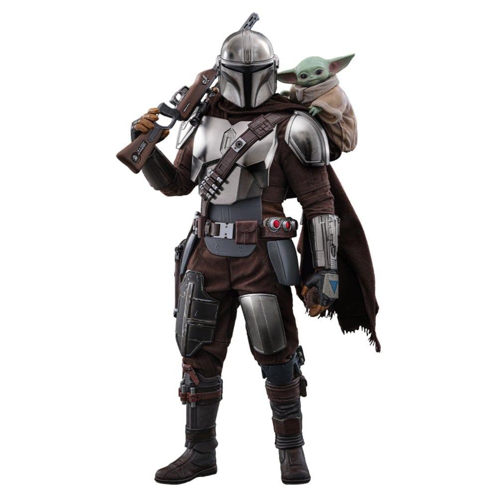 Star Wars: The Mandalorian & Grogu Movie Masterpiece Action Figure 1/6 The Mandalorian and Grogu 31 cm - Hot Toys Action Figures