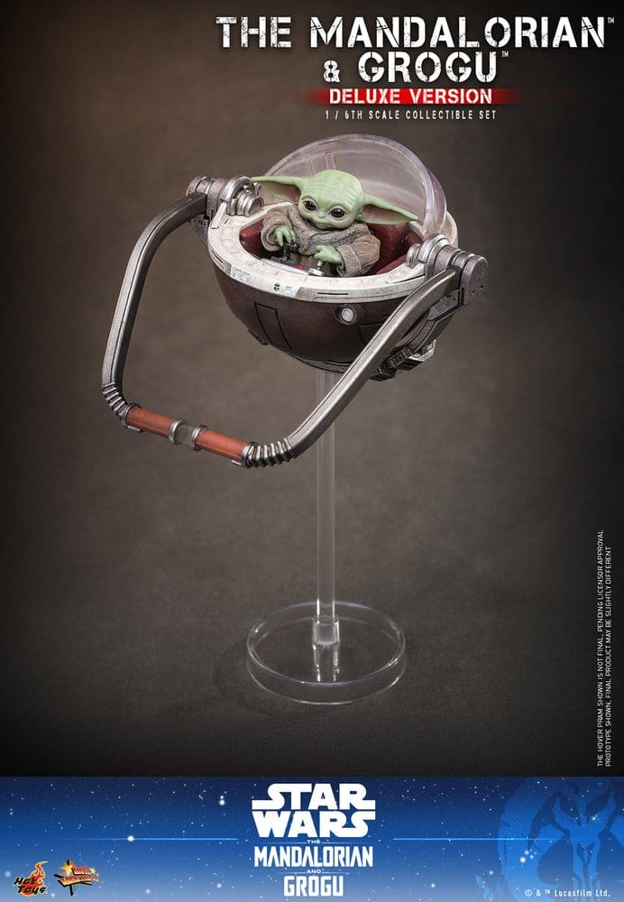 Star Wars: The Mandalorian & Grogu Movie Masterpiece Action Figure 1/6 The Mandalorian and Grogu (Deluxe Version) 31 cm - Hot Toys Action Figures