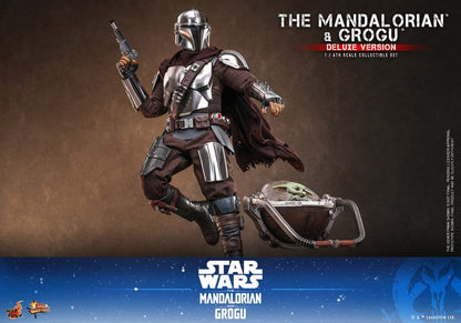 Star Wars: The Mandalorian & Grogu Movie Masterpiece Action Figure 1/6 The Mandalorian and Grogu (Deluxe Version) 31 cm - Hot Toys Action Figures