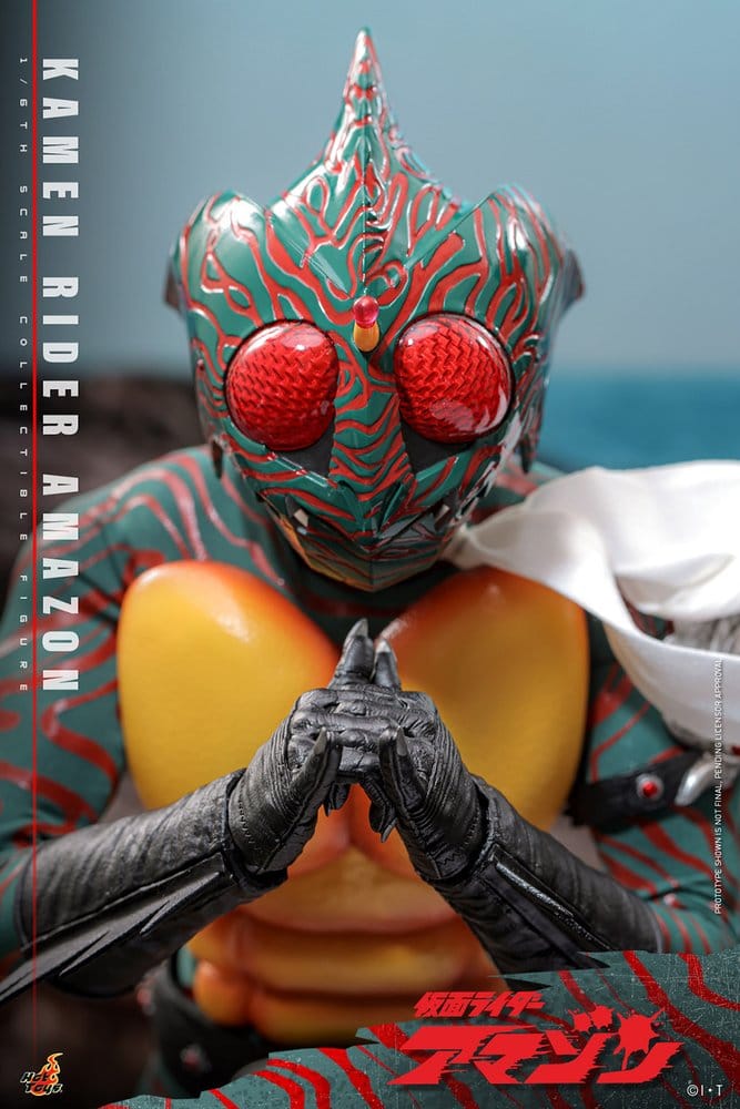 Kamen Rider Amazon 1/6 Amazon (Daisuke Yamamoto) 30 cm - Hot Toys Action Figures