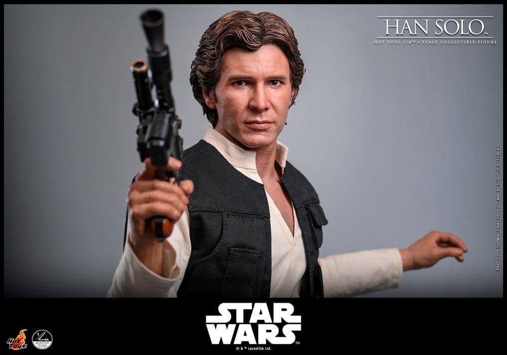 Star Wars Episode IV Action Figure 1/4 Han Solo 46 cm - Hot Toys Action Figures