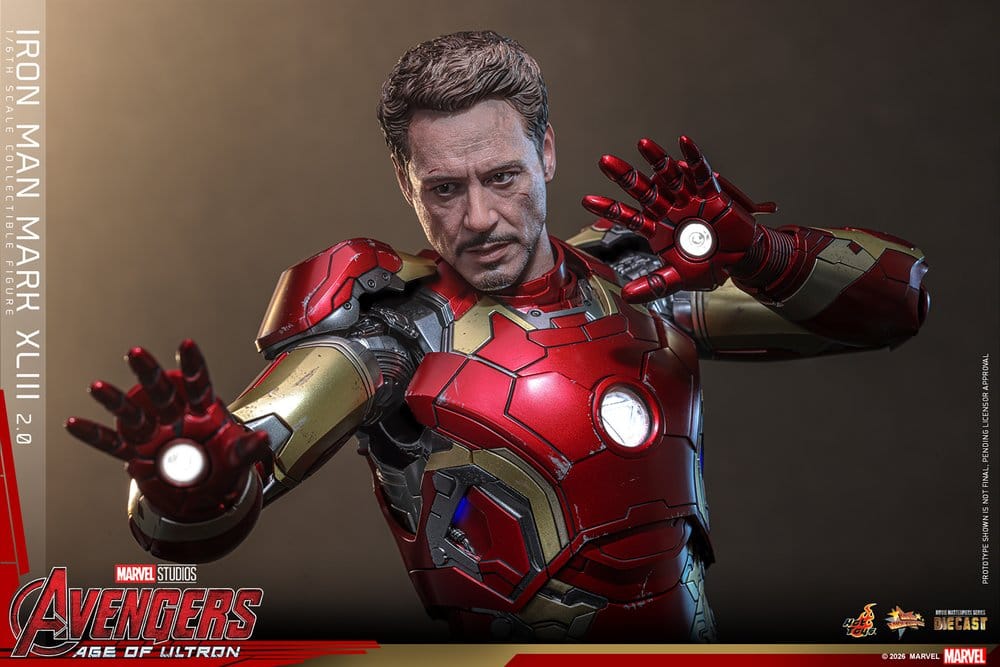 Hot Toys Avengers: Age of Ultron Movie Masterpiece Diecast Action