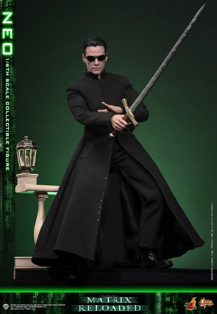 Hot Toys Matrix Movie Masterpiece Action Figure 1/6 Neo 31 cm