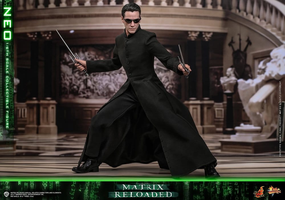 MATRIX NEO ホットトイズ Hot Toys Matrix Movie Masterpiece Action Figure 1/6 Neo 31 cm