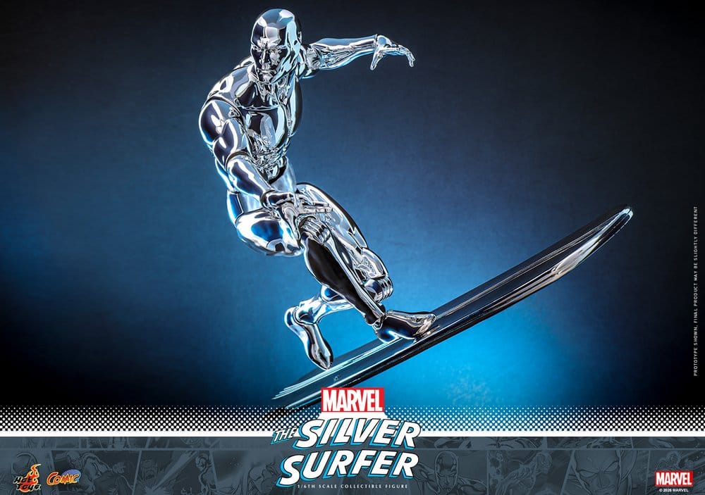 Marvel Action Figure 1/6 Silver Surfer 32 cm - Hot Toys Action Figures