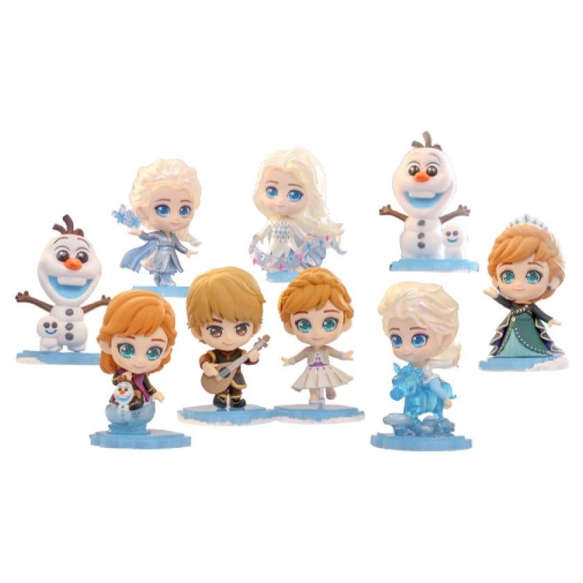 Frozen Cosbi Mini Figures 8 cm Blind Box Display 8 - Hot Toys Blind Boxes