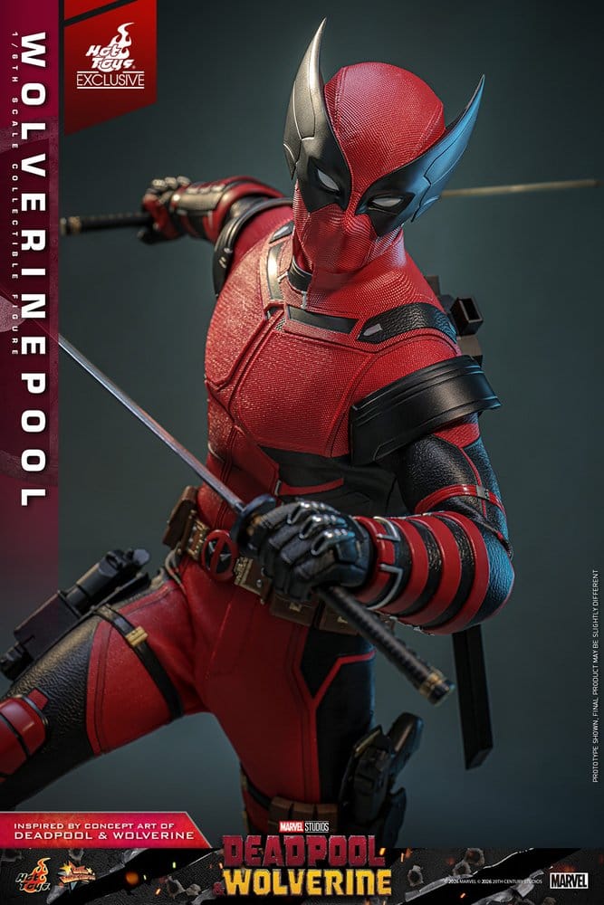 Deadpool & Wolverine Movie Masterpiece Action Figure 1/6 Wolverinepool Hot Toys Exclusive