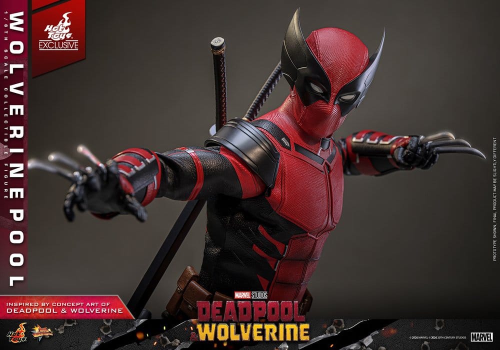 Deadpool & Wolverine Movie Masterpiece Action Figure 1/6 Wolverinepool Hot Toys Exclusive