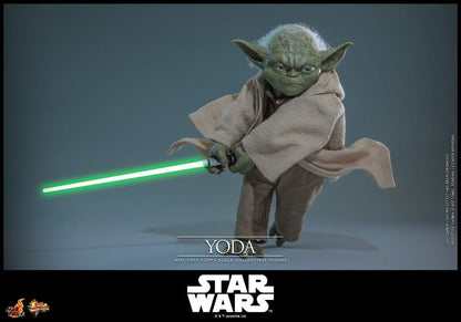 Star Wars: Revenge of the Sith Movie Masterpiece Action Figure 1/6 Yoda 14 cm - Hot Toys Action Figures
