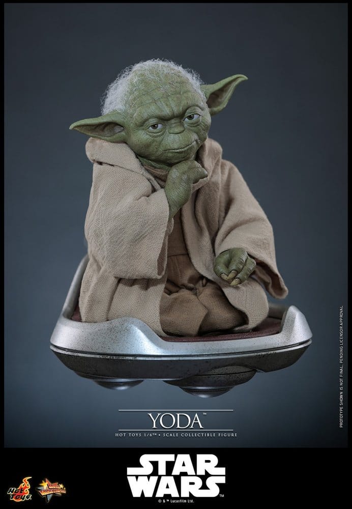 Star Wars: Revenge of the Sith Movie Masterpiece Action Figure 1/6 Yoda 14 cm - Hot Toys Action Figures