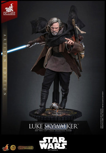 Star Wars: The Last Jedi Movie Masterpiece Action Figure 1/6 Luke Skywalker (Artisan Edition) - Hot Toys Action Figures