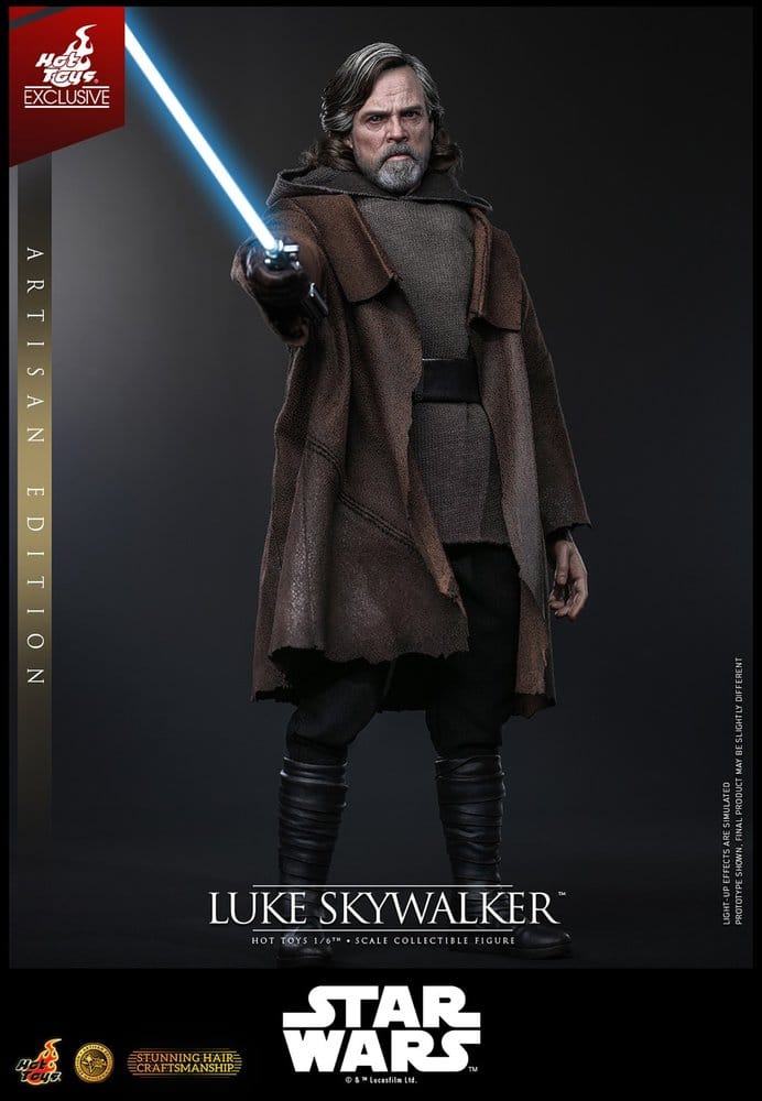 Star Wars: The Last Jedi Movie Masterpiece Action Figure 1/6 Luke Skywalker (Artisan Edition)