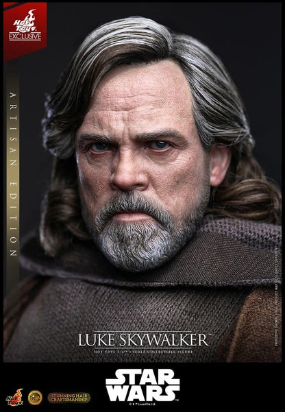 Star Wars: The Last Jedi Movie Masterpiece Action Figure 1/6 Luke Skywalker (Artisan Edition) - Hot Toys Action Figures