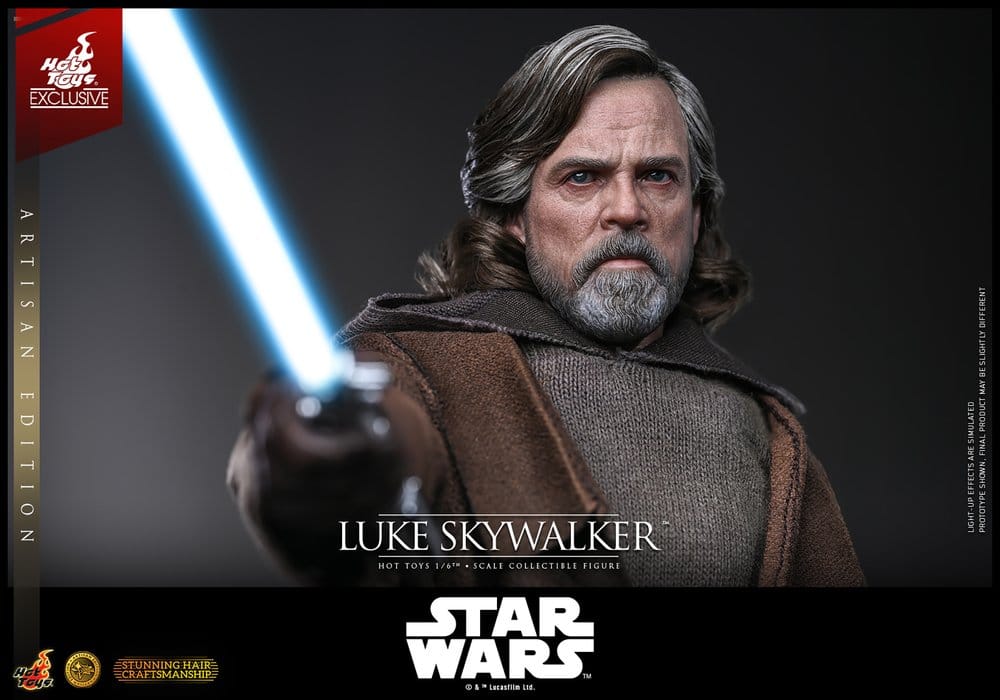 Star Wars: The Last Jedi Movie Masterpiece Action Figure 1/6 Luke Skywalker (Artisan Edition)