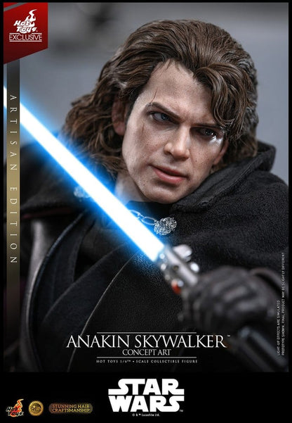 Star Wars Episode III: Revenge Of The Sith Movie Masterpiece Action Figure 1/6 Anakin Skywalker (Concept Art Version) (Artisan Edition) Hot Toys Exclusive - Hot Toys Action Figures