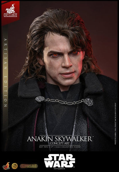 Star Wars Episode III: Revenge Of The Sith Movie Masterpiece Action Figure 1/6 Anakin Skywalker (Concept Art Version) (Artisan Edition) Hot Toys Exclusive - Hot Toys Action Figures