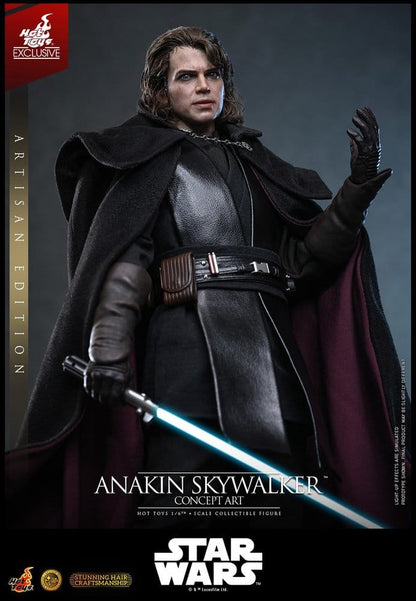 Star Wars Episode III: Revenge Of The Sith Movie Masterpiece Action Figure 1/6 Anakin Skywalker (Concept Art Version) (Artisan Edition) Hot Toys Exclusive - Hot Toys Action Figures