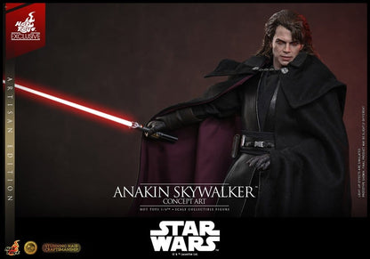 Star Wars Episode III: Revenge Of The Sith Movie Masterpiece Action Figure 1/6 Anakin Skywalker (Concept Art Version) (Artisan Edition) Hot Toys Exclusive - Hot Toys Action Figures