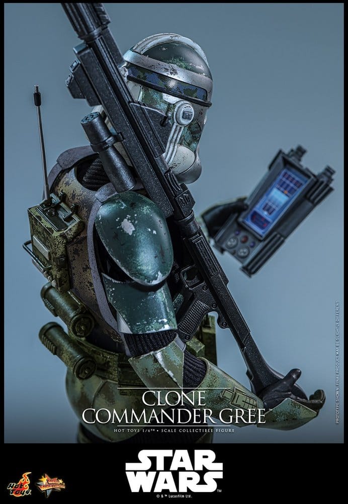 Star Wars Movie Masterpiece Action Figure 1/6 Clone Commander Gree 30 cm - Hot Toys Action Figures