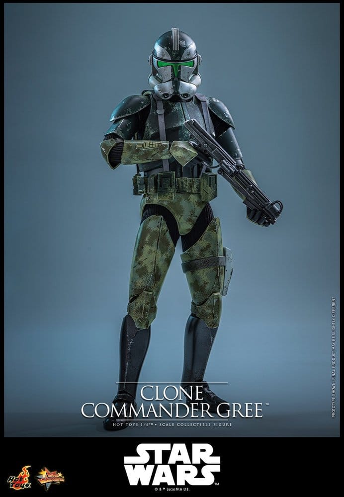 Star Wars Movie Masterpiece Action Figure 1/6 Clone Commander Gree 30 cm - Hot Toys Action Figures