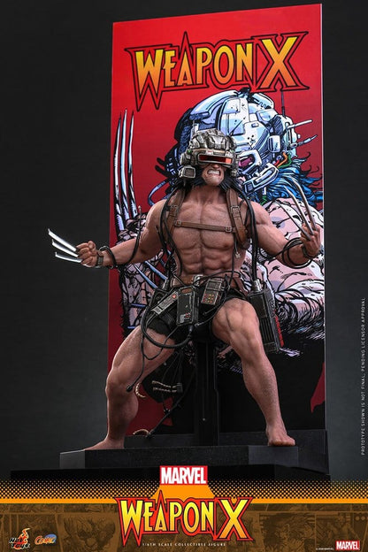 Marvel Comic Masterpiece Action Figure 1/6 Weapon X 31 cm - Hot Toys Action Figures