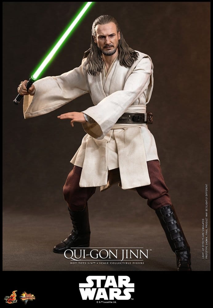 Star Wars Movie Masterpiece Action Figure 1/6 Qui-Gon Jinn (Collector Edition) 32 cm - Hot Toys Action Figures
