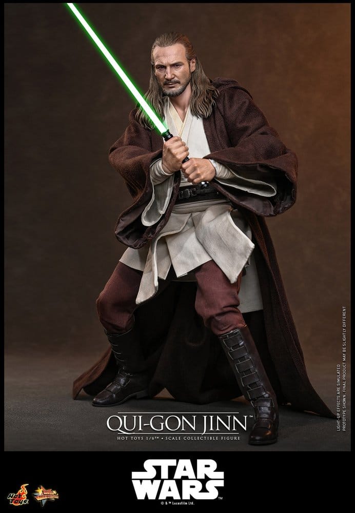 Star Wars Movie Masterpiece Action Figure 1/6 Qui-Gon Jinn (Collector Edition) 32 cm - Hot Toys Action Figures