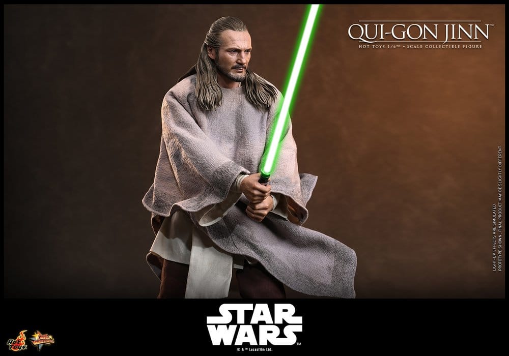 Star Wars Movie Masterpiece Action Figure 1/6 Qui-Gon Jinn (Collector Edition) 32 cm - Hot Toys Action Figures