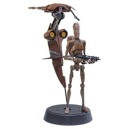 Star Wars: The Phantom Menace Movie Masterpiece Action Figure Set 1/6 Battle Droid & STAP 32 cm - Hot Toys Action Figures