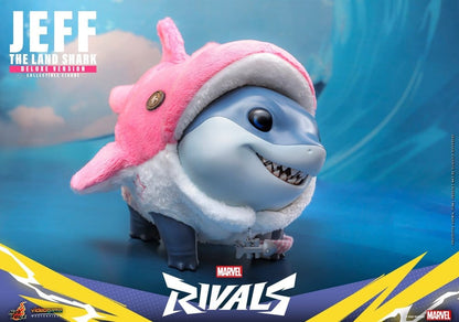 Marvel Rivals Videogame Masterpiece Series Action Figure Jeff the Land Shark (Deluxe Version) 11 cm - Hot Toys Action Figures