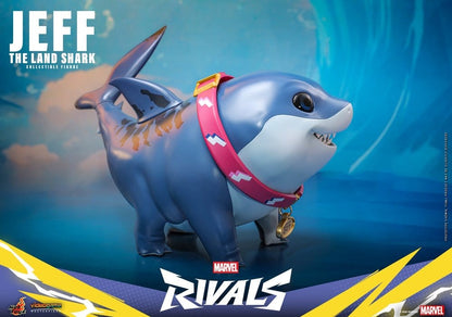 Marvel Rivals Videogame Masterpiece Series Action Figure Jeff the Land Shark 11 cm - Hot Toys Action Figures