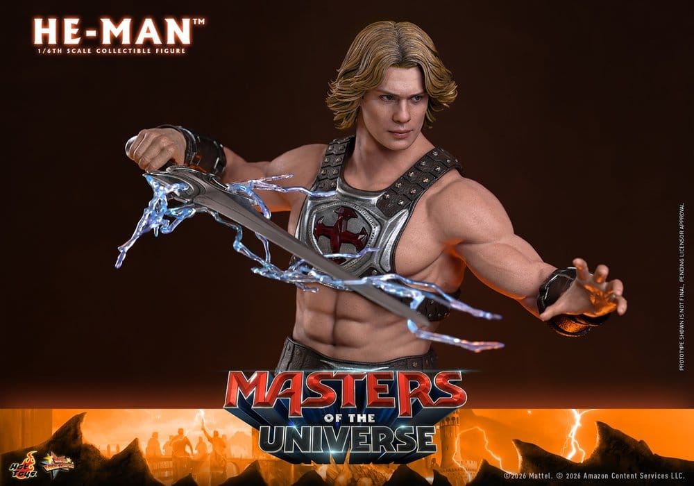 Masters of the Universe Movie Masterpiece Action Figure 1/6 He-Man 31 cm - Hot Toys Action Figures