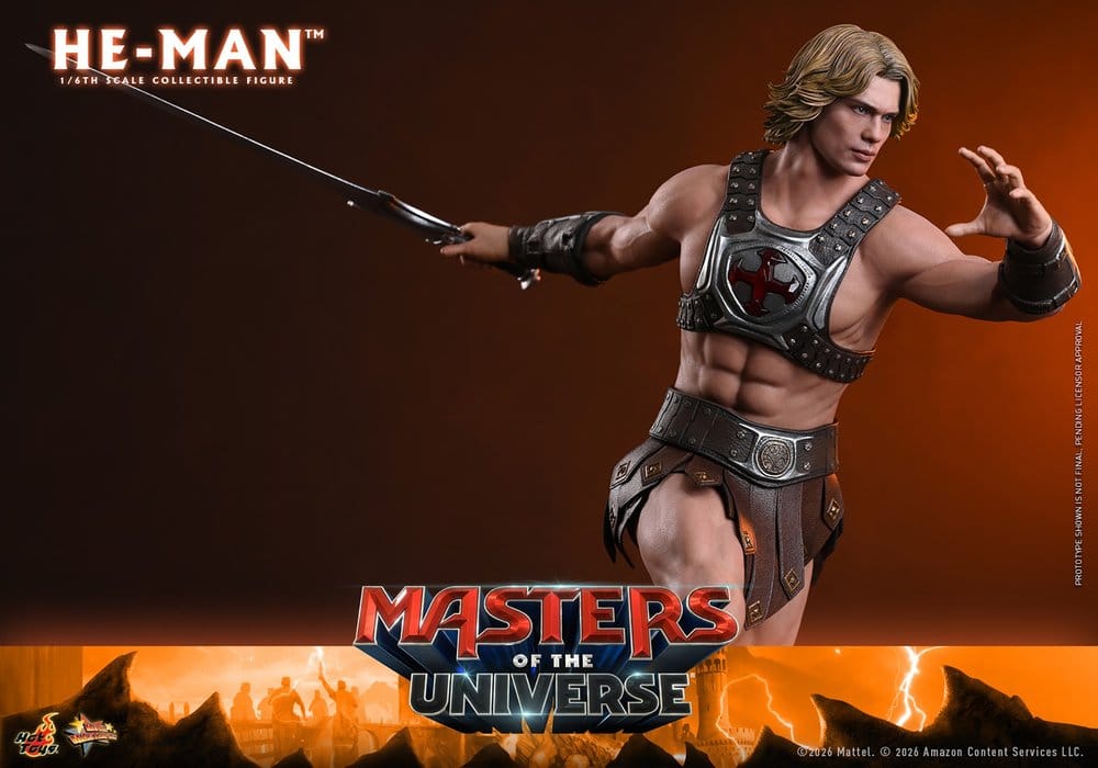 Masters of the Universe Movie Masterpiece Action Figure 1/6 He-Man 31 cm - Hot Toys Action Figures