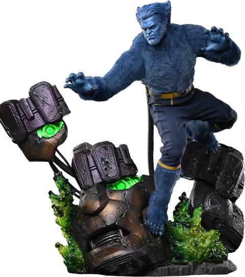 Marvel X-Men Movie Masterpiece Action Figure 1/6 Beast (Deluxe Version) - Hot Toys Action Figures