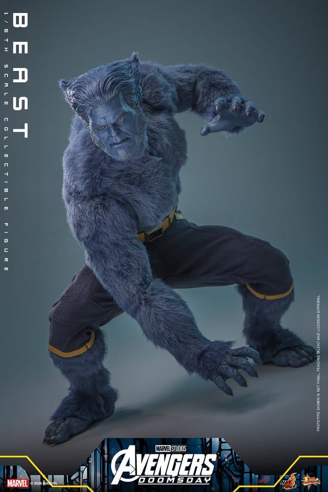 Marvel X-Men Movie Masterpiece Action Figure 1/6 Beast (Collector Edition)