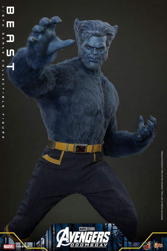 Marvel X-Men Movie Masterpiece Action Figure 1/6 Beast (Collector Edition)