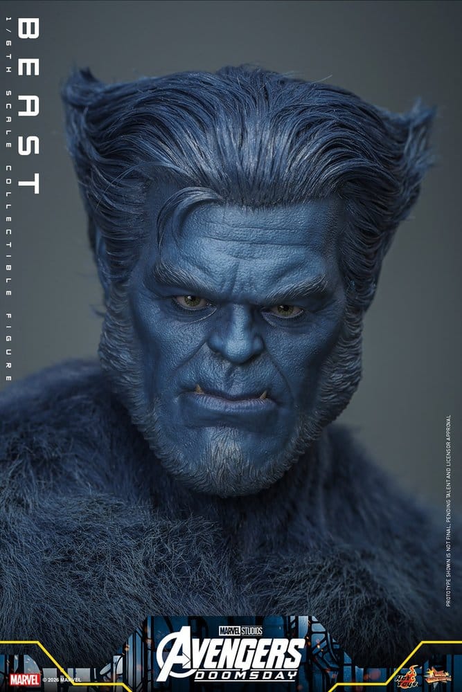 Marvel X-Men Movie Masterpiece Action Figure 1/6 Beast (Collector Edition)