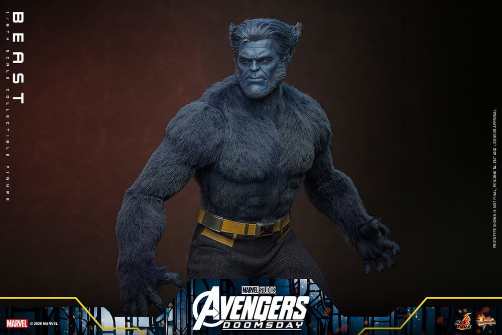 Marvel X-Men Movie Masterpiece Action Figure 1/6 Beast (Collector Edition)