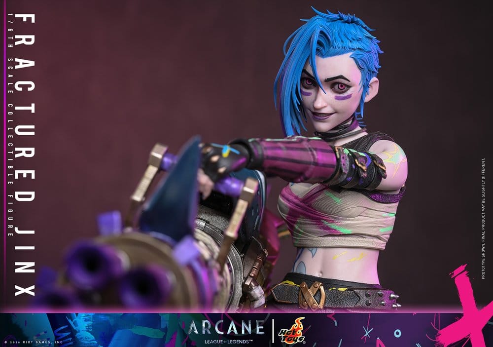 Hot Toys Arcane Action Figure 1/6 Fractured Jinx 28 cm — Official