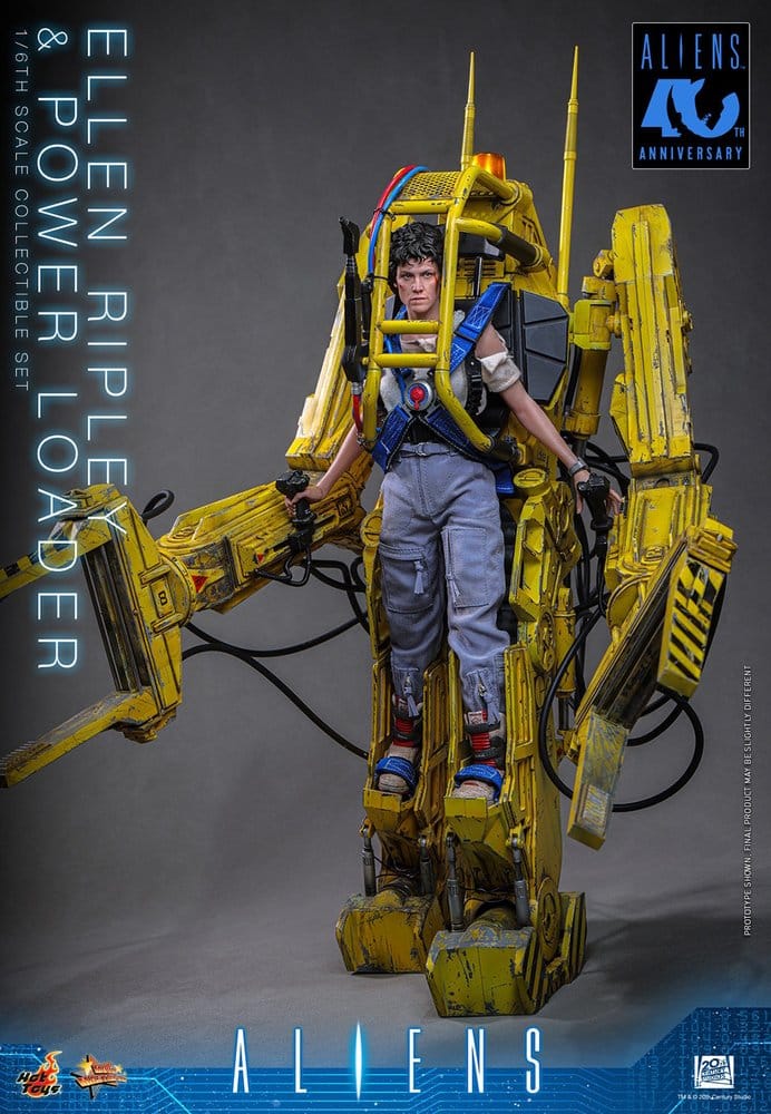 Alien Movie Masterpiece Figure Set 1/6 Ellen Ripley and Power Loader