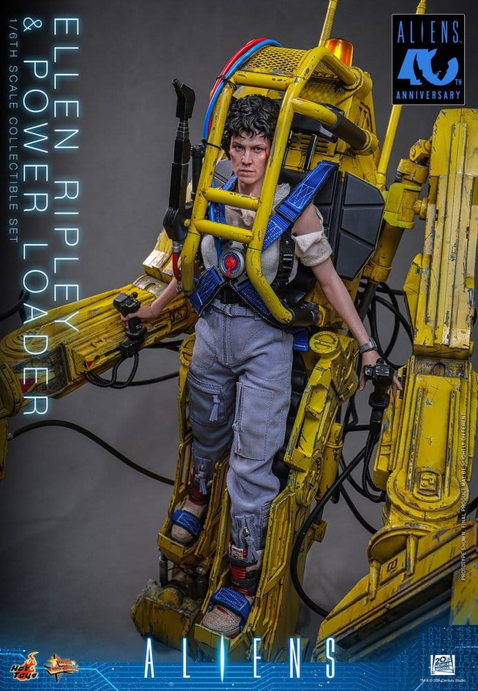 Alien Movie Masterpiece Figure Set 1/6 Ellen Ripley and Power Loader