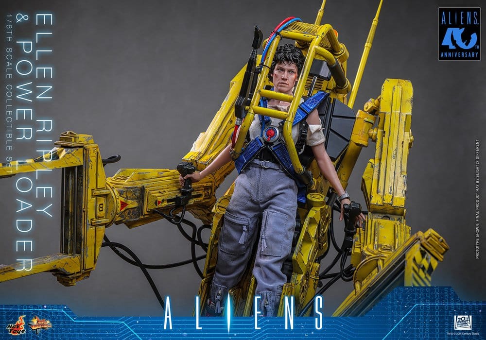 Alien Movie Masterpiece Figure Set 1/6 Ellen Ripley and Power Loader