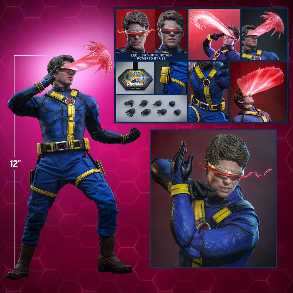 Avengers: Doomsday Movie Masterpiece Action Figure 1/6 Cyclops 30 cm - Hot Toys Action Figures