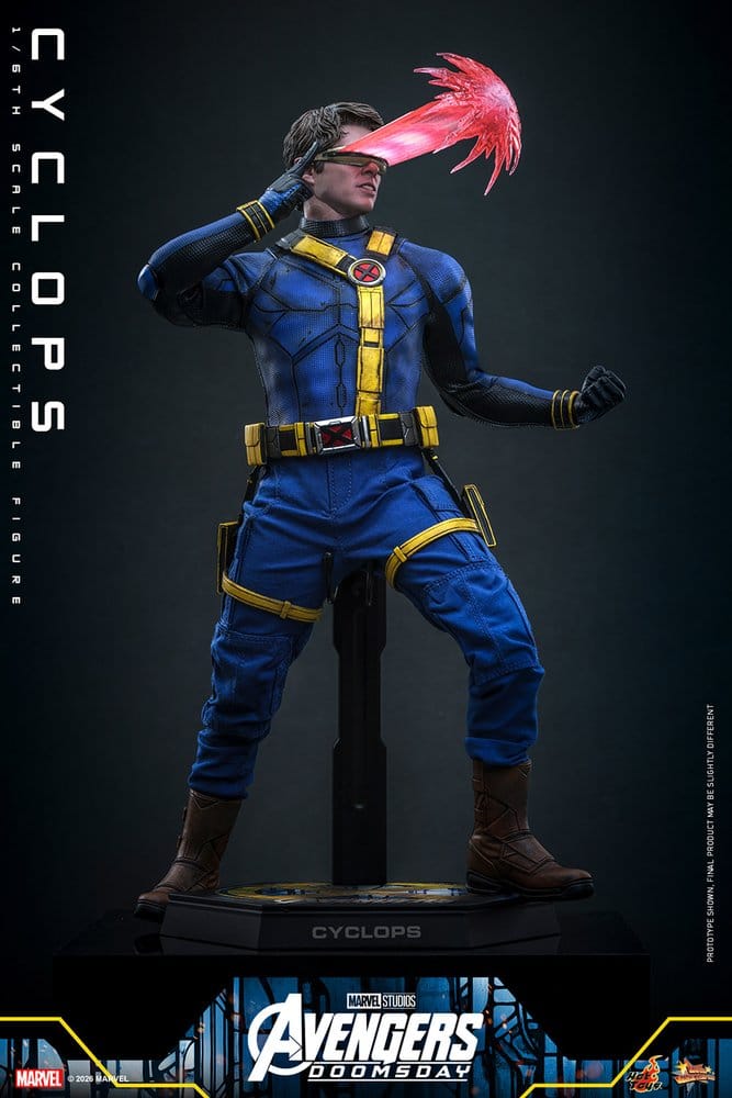 Avengers: Doomsday Movie Masterpiece Action Figure 1/6 Cyclops 30 cm - Hot Toys Action Figures