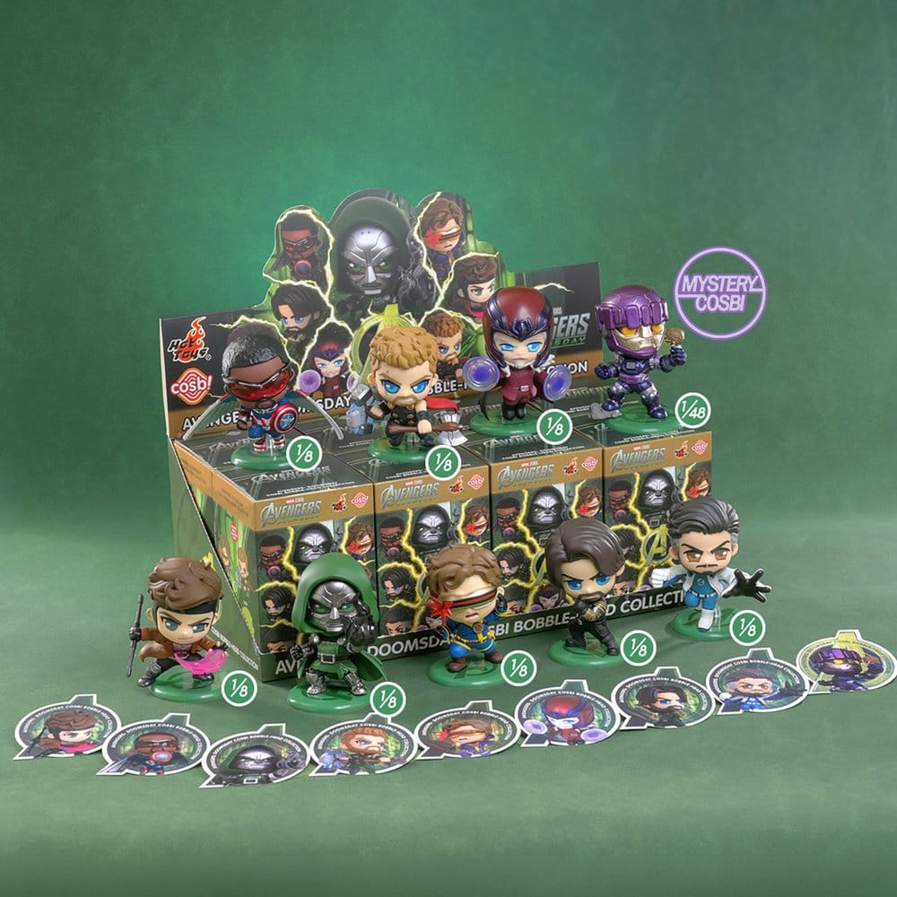 Marvel Cosbi Minifigures Avengers: Doomsday Blind Box Display (8)