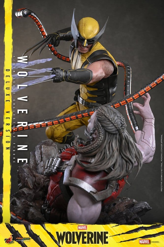 Marvel Video Game Masterpiece Action Figure 1/6 Wolverine (Deluxe Version)