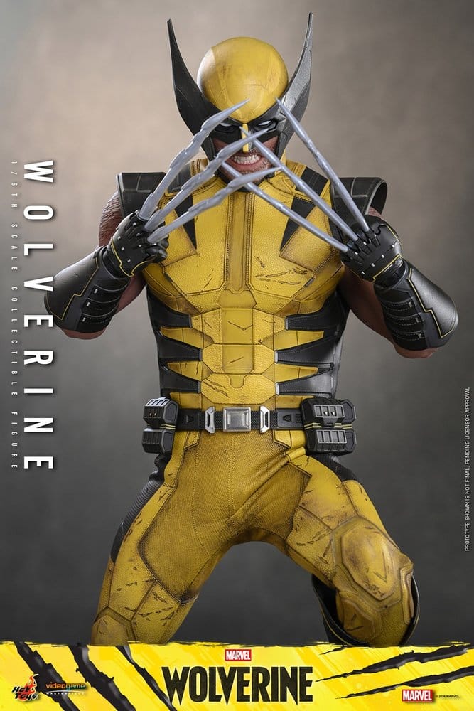 Marvel Video Game Masterpiece Action Figure 1/6 Wolverine